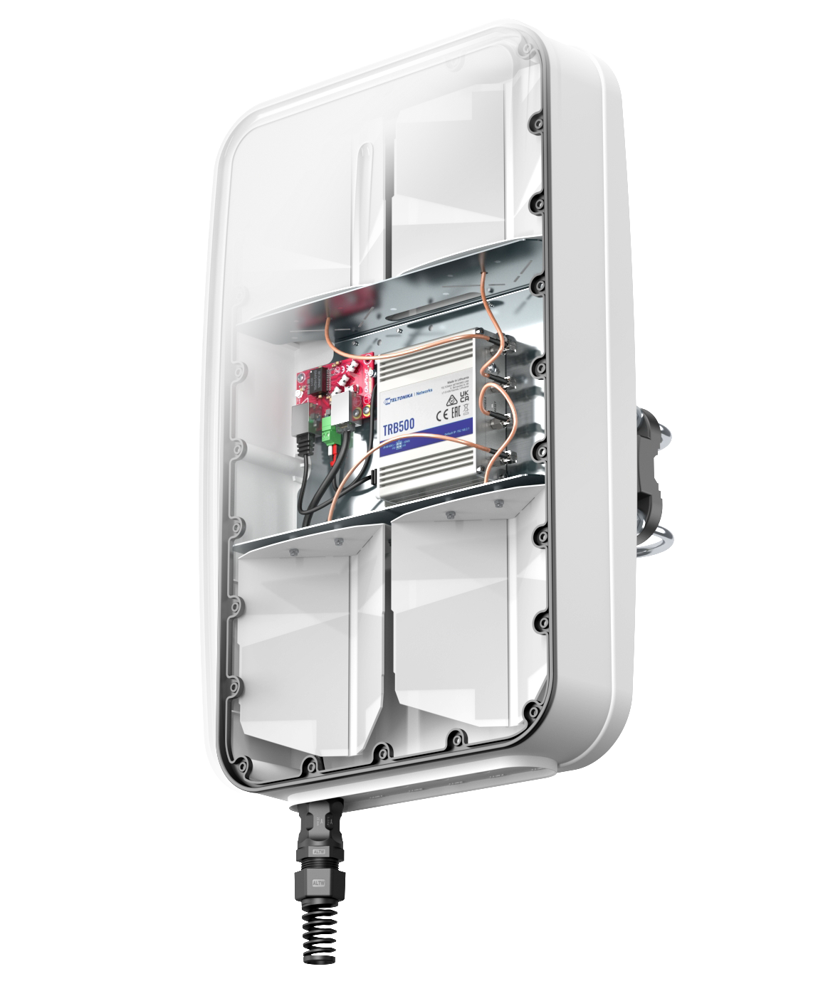 QUMAX Omni A500MO Omnidirektional Antenne, für TRB500, IP67, 5G, LTE
