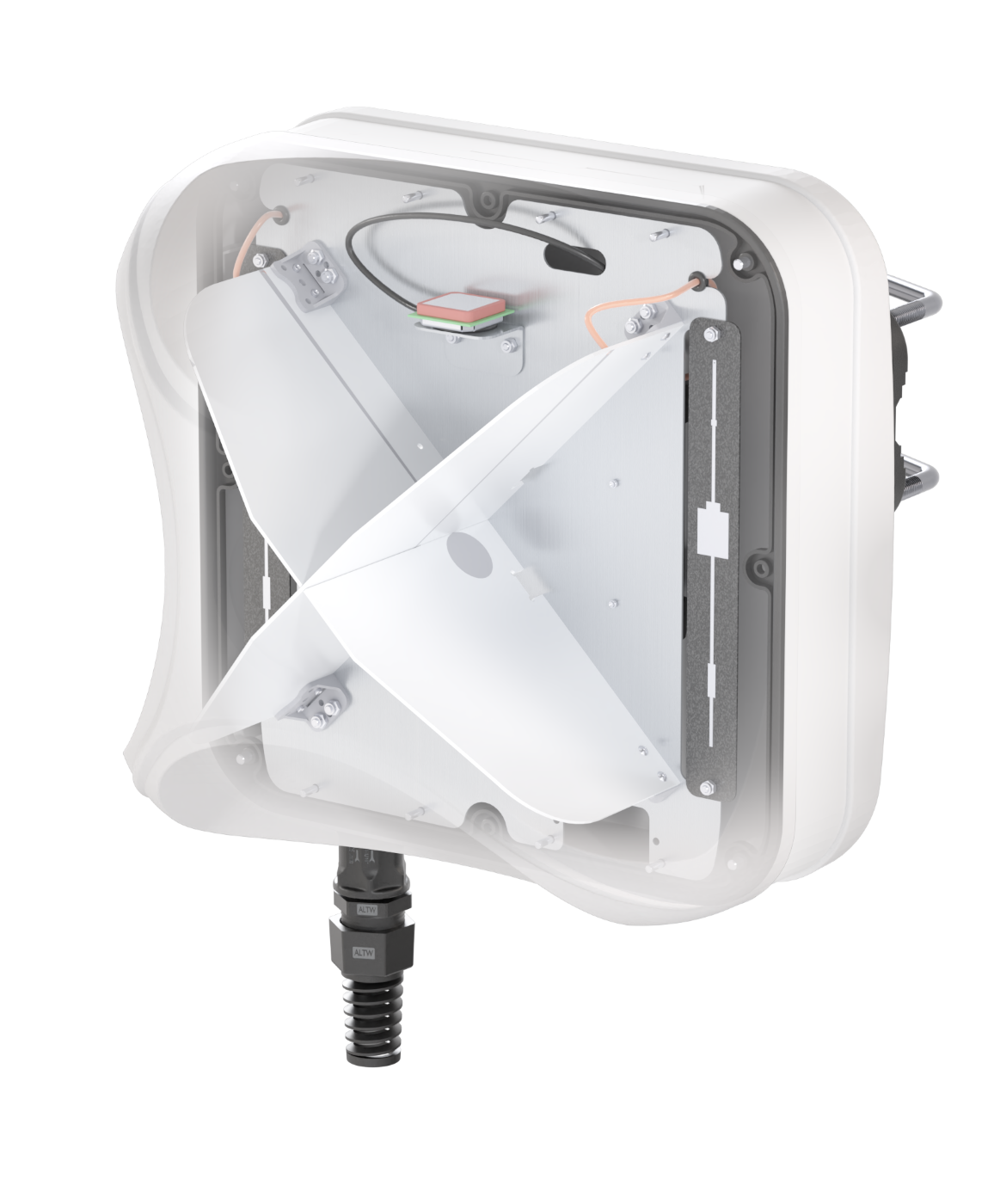 QUMAX A955MUS Direktional Antenne, für RUT956/RUT955, IP68, 5G, LTE, WLAN, GPS