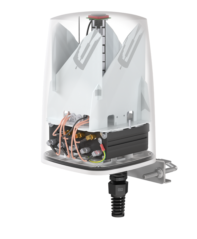 QUSPOT AC50S Omnidirektional Antenne, für RUTC50/RUTC42/RUTC40, IP68, 5G, WLAN, GPS