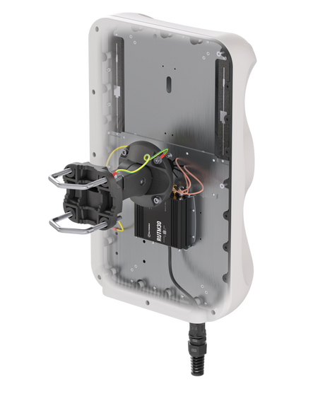 QUMAX AM30M Direktional Antenne, für RUTM20/RUTM30/RUTM31, IP68, 5G, LTE, WLAN