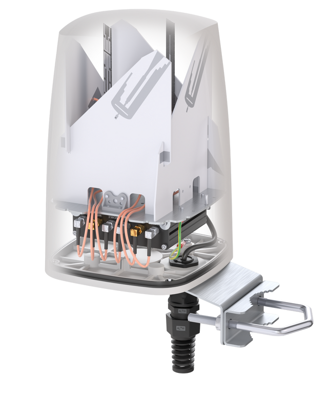 QUSPOT AM30S Omnidirektional Antenne, für RUTM20/RUTM30/RUTM31, IP68, 5G, WLAN