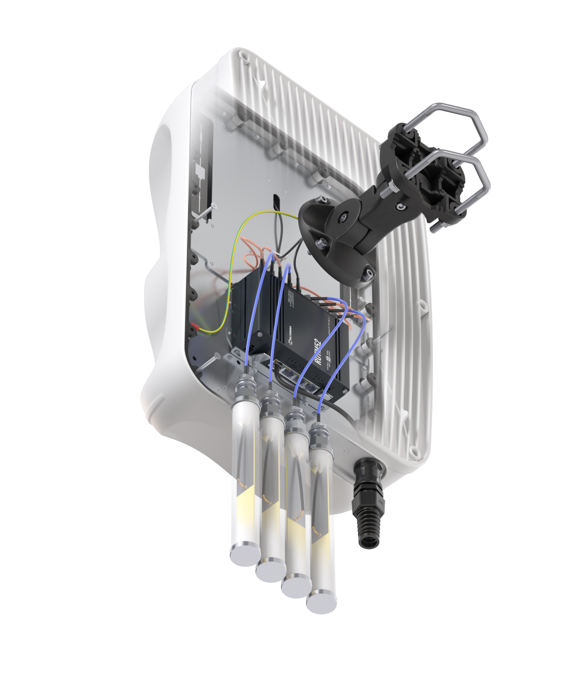 QUMAX AM52M Direktional Antenne, für RUTM52, IP68, 5G, LTE, WLAN
