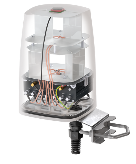 QUSPOT AM56S Omnidirektional Antenne, für RUTM56, IP68, 5G, LTE, WLAN