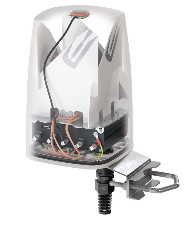 QUSPOT AM59S Omnidirektional Antenne, für RUTM59, IP68, 5G