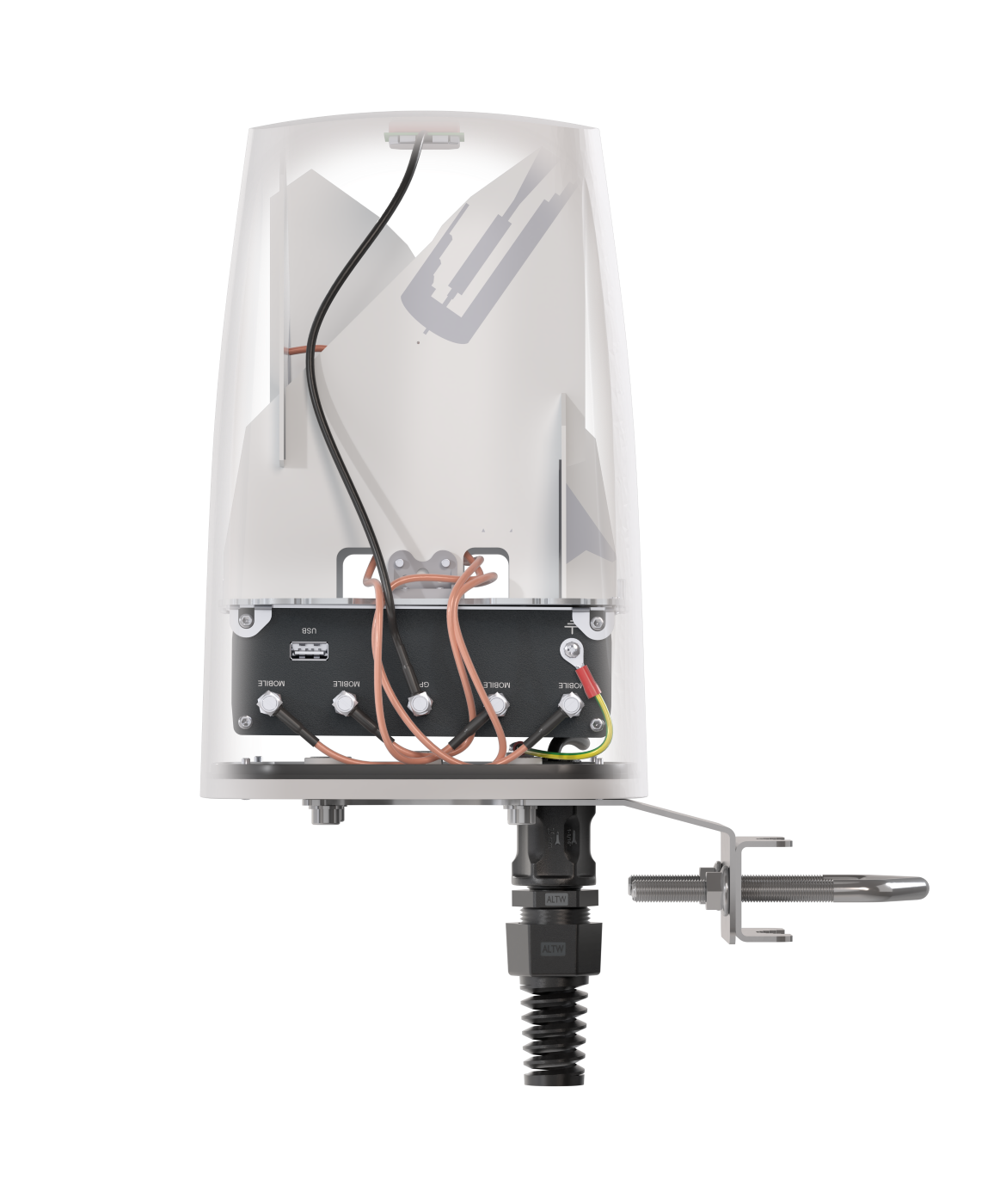 QUSPOT AM59S Omnidirektional Antenne, für RUTM59, IP68, 5G
