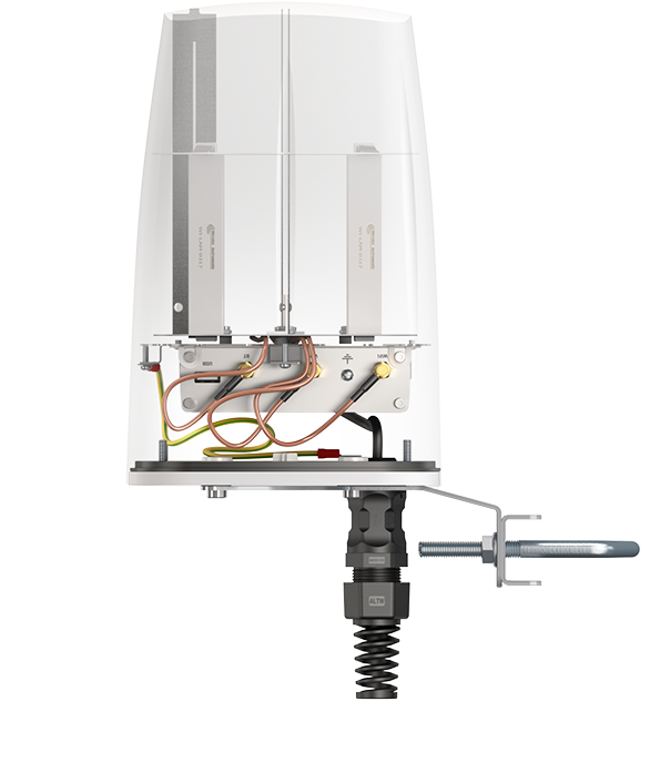 QUSPOT AX10S Omnidirektional Antenne, für RUTX10, IP68, WLAN, Bluetooth