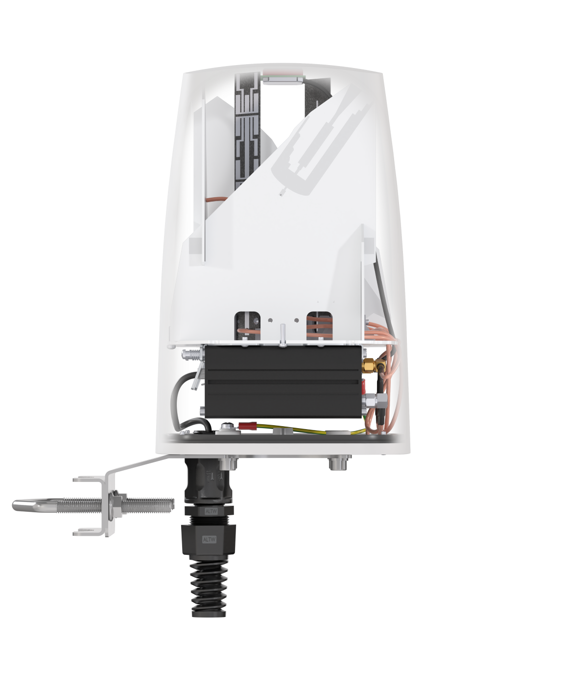 QUSPOT AX50S Omnidirektional Antenne, für RUTX50, IP68, 5G, WLAN, GPS