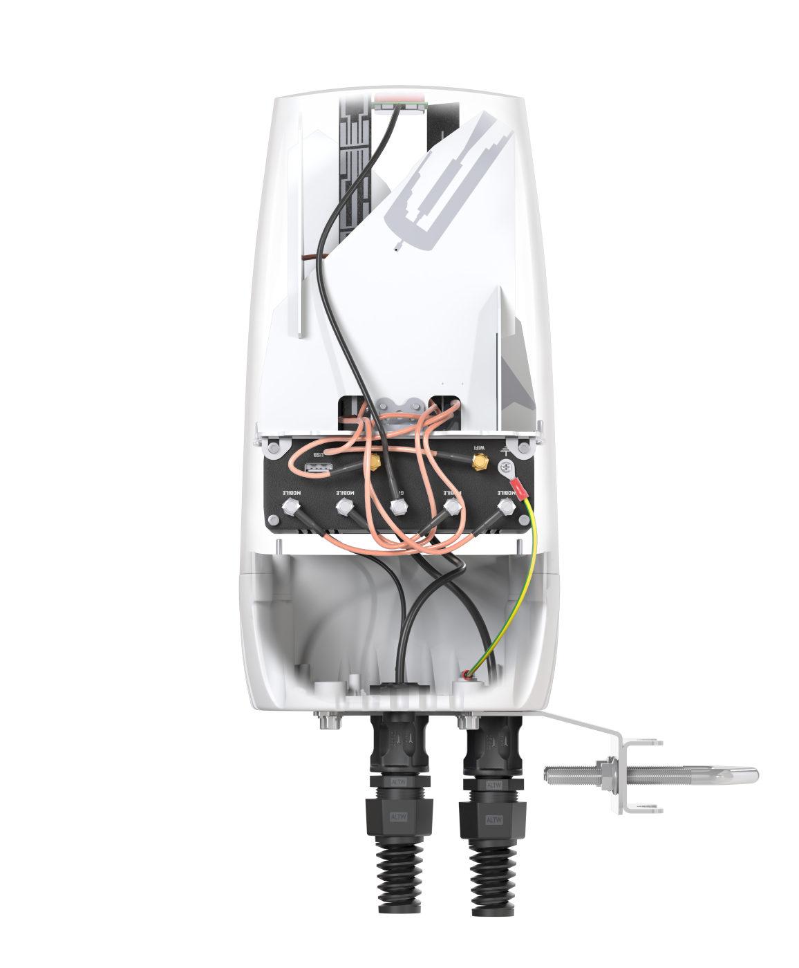 QUSPOT AX50S_T1 Omnidirektional Antenne, für RUTX50, IP67, 5G, WLAN, GPS