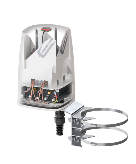 QUSPOT AX50S_T2 Omnidirektional Antenne, für RUTX50, IP68, 5G, WLAN, GPS