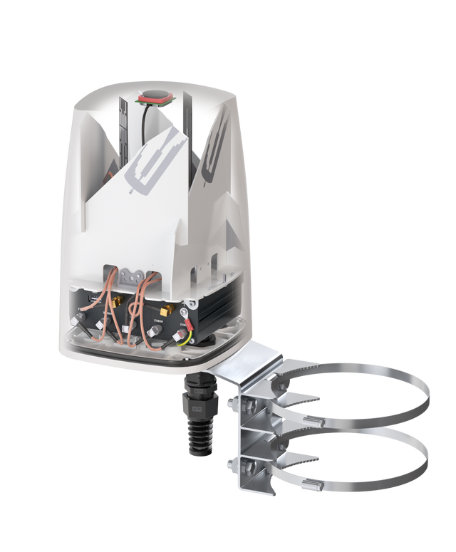 QUSPOT AX50S_T2 Omnidirektional Antenne, für RUTX50, IP68, 5G, WLAN, GPS