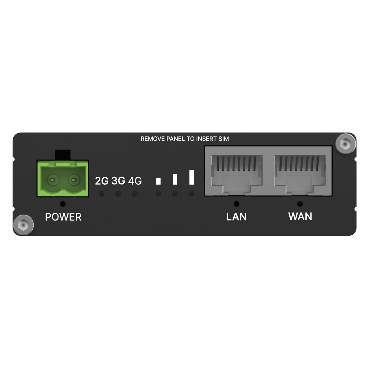 RUT206 Industrial Dual-SIM 4G/LTE Router mit aktiv PoE, WLAN & RS232/485