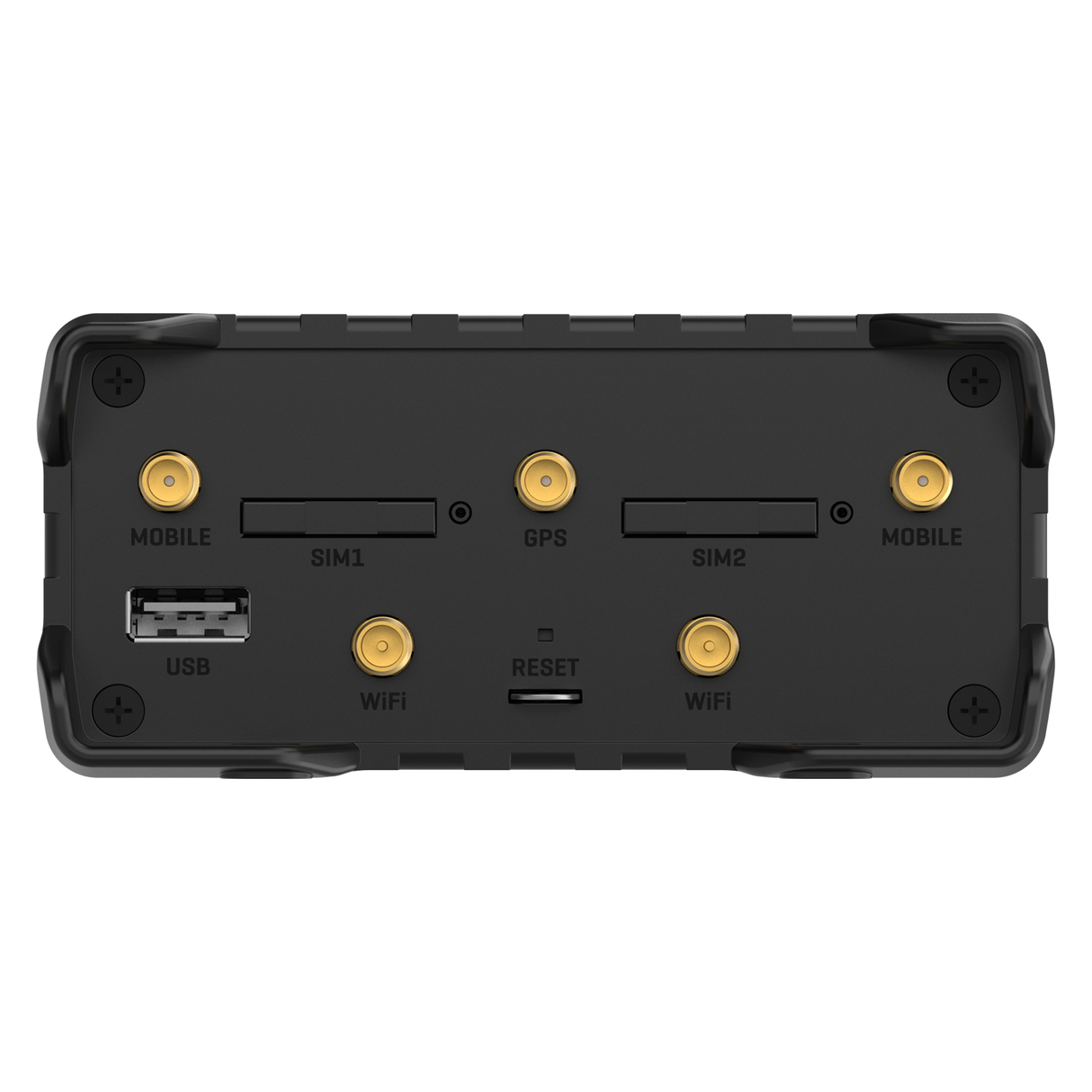 RUT956 Industrial 4G/LTE Router with 4x 10/100MBit und WiFi