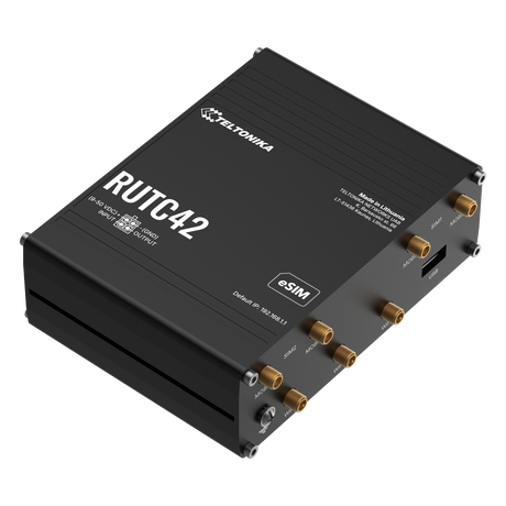 RUTC42 Industrial Dual-4G/LTE Router mit 5x GbE und WiFi 6