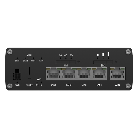 RUTC54 Industrial 5G Router mit 5x GbE und WiFi 6