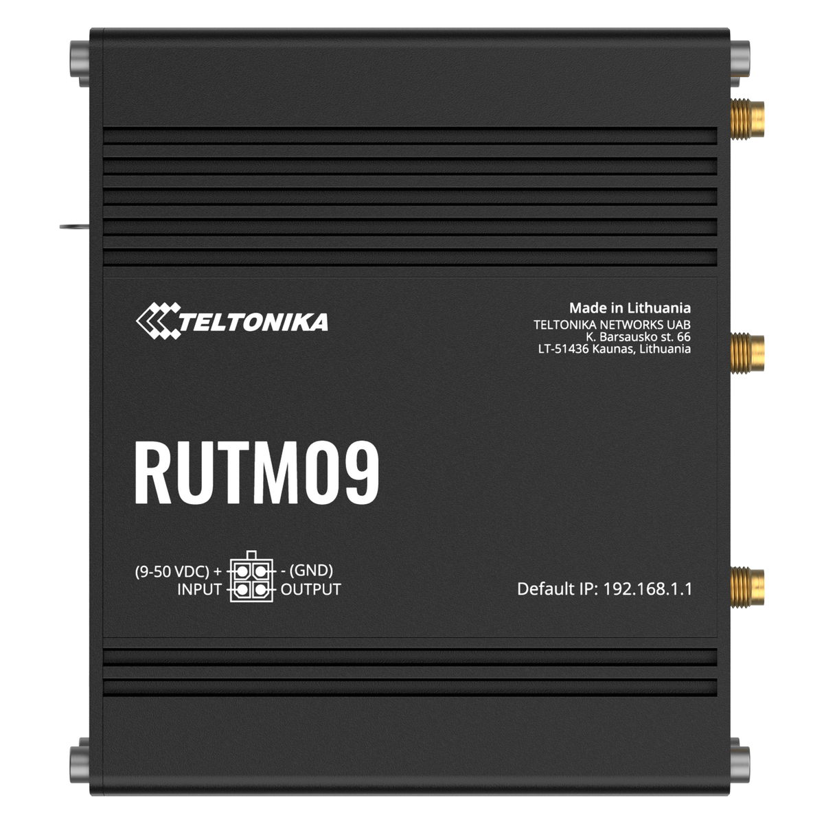 RUTM09 Industrial 4G/LTE Router mit 4x GbE & GNSS