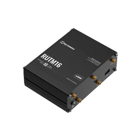 RUTM16 Industrial 4G/LTE Cat 6 Router mit 5x GbE und WLAN