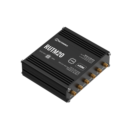 RUTM20 Industrial 5G Router mit 2x GbE und WLAN