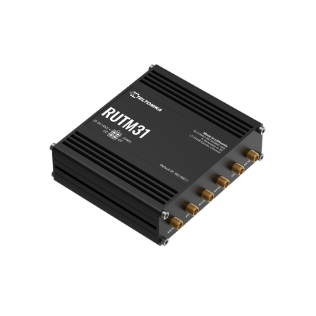 RUTM31 Industrial Dual-SIM 5G Router mit 2x GbE und WLAN