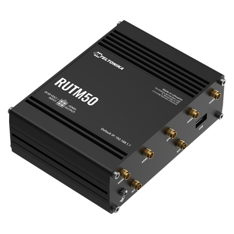 RUTM50 Industrial Dual-SIM 5G Router mit 5x GbE und WLAN