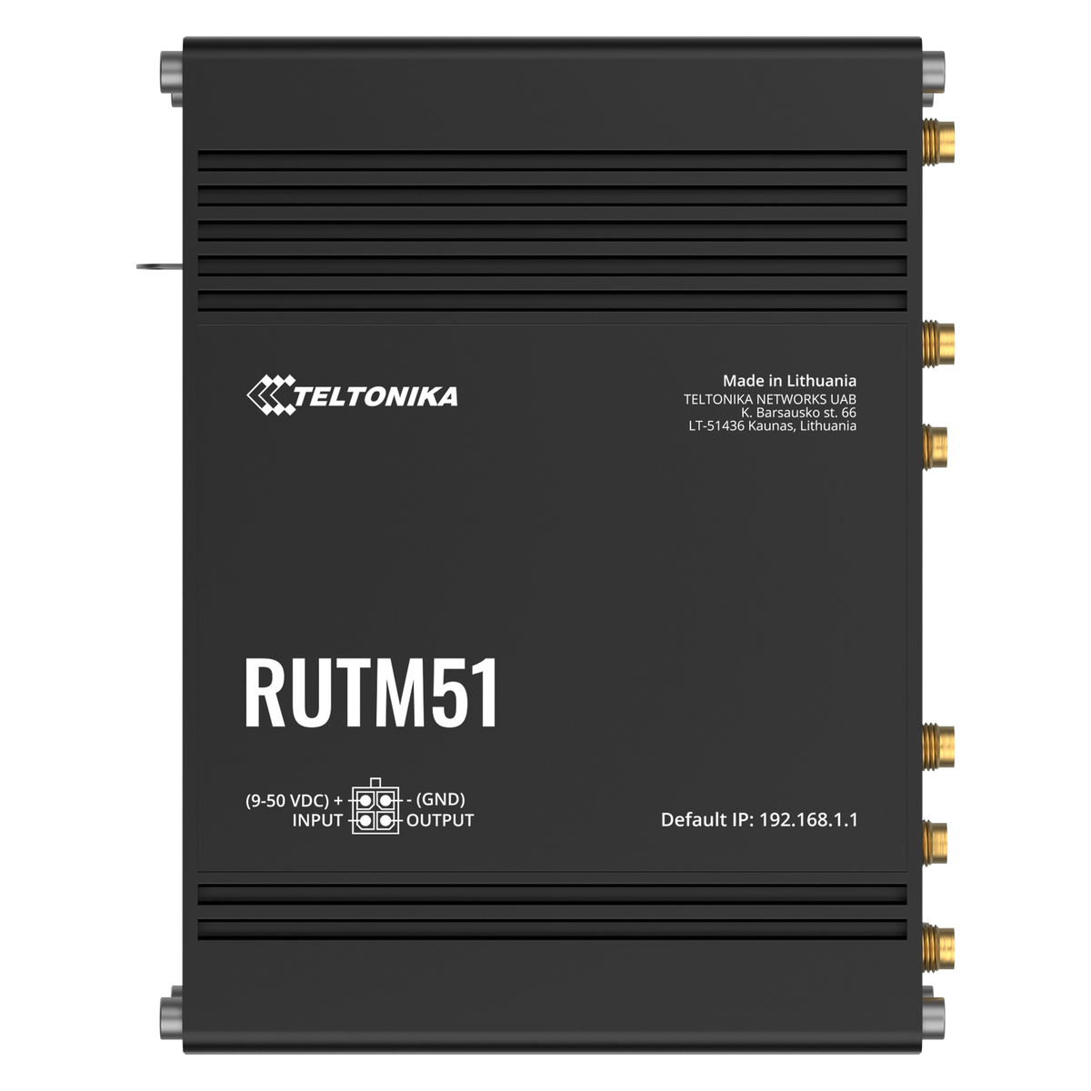 RUTM51 Industrial 5G Router mit 5x GbE, WLAN