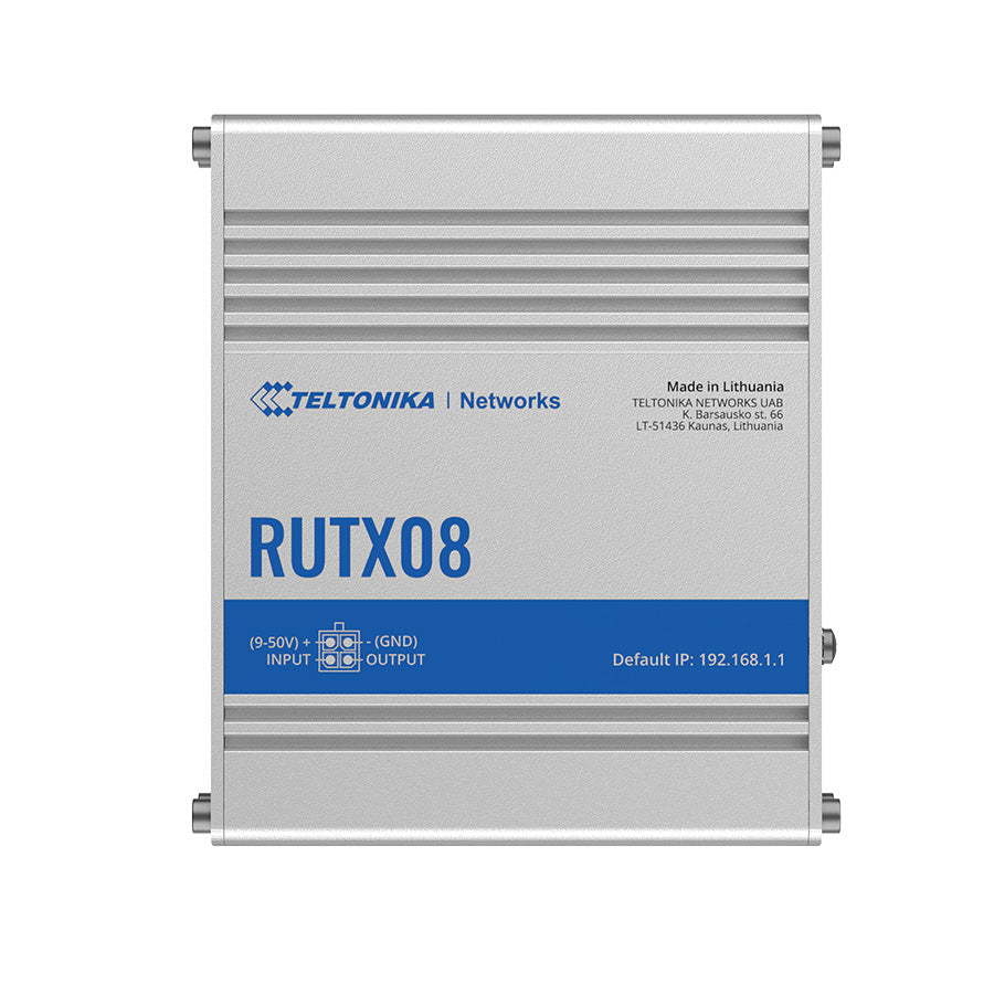 RUTX08 Industrial IoT Router mit 4x GbE und VPN