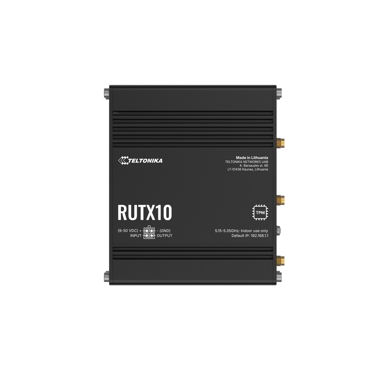 RUTX10 Industrial IoT Router mit 4x GbE, WiFi & Bluetooth