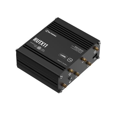 RUTX11 Industrial 4G/LTE Router mit 4x GbE, WiFi & Bluetooth