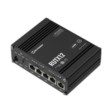 RUTX12 Industrial Dual-4G/LTE Router mit 5x GbE, WiFi & Bluetooth