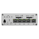 RUTX12 Industrial Dual-4G/LTE Router mit 5x GbE, WiFi & Bluetooth