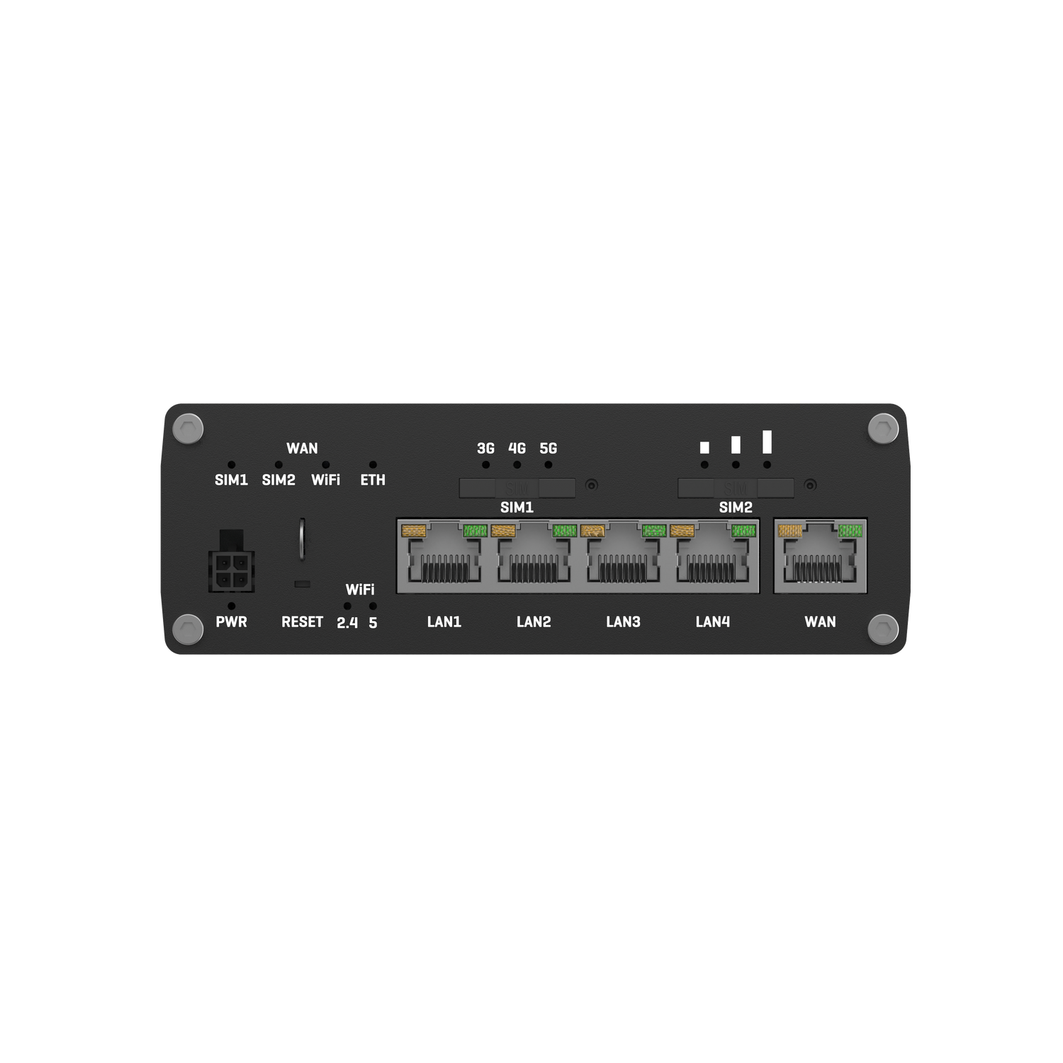 RUTX50 Industrial 5G Router with 5x GbE, WiFi