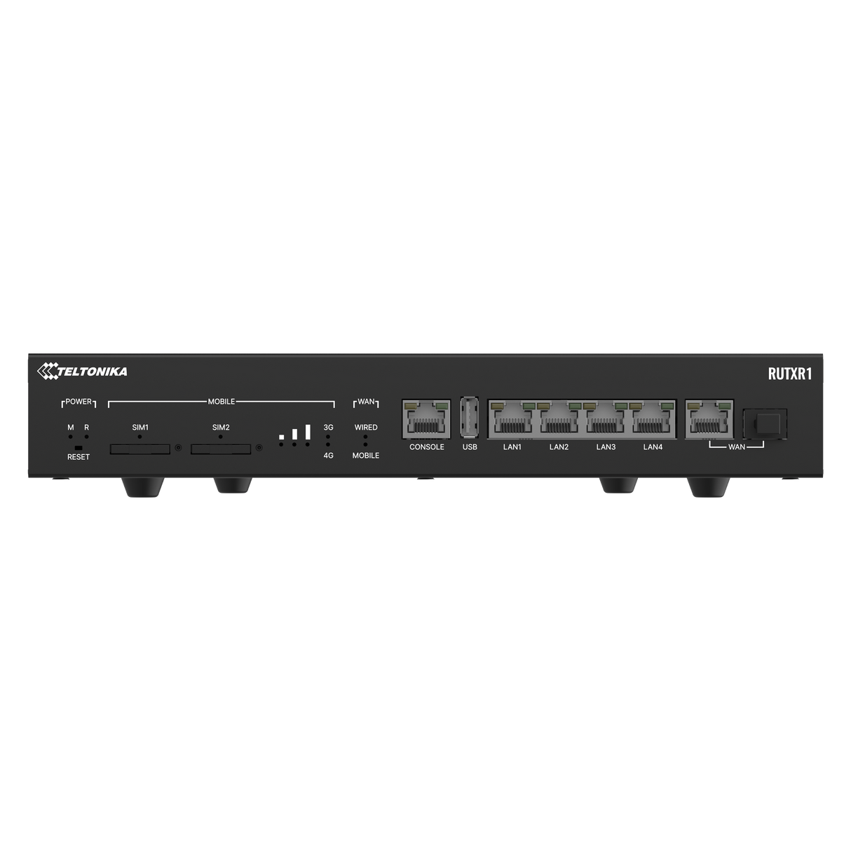 RUTXR1 Enterprise 4G LTE/SFP/WLAN Router, Rack-Mount