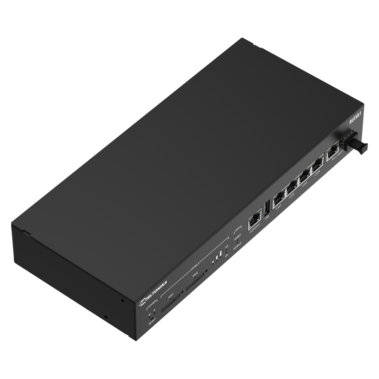 RUTXR1 Enterprise 4G LTE/SFP/WLAN Router, Rack-Mount