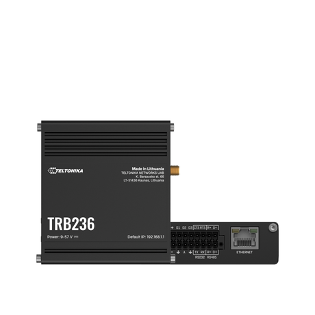 TRB236 Industrial LTE 450 IoT Gateway mit 10/100MBit, RS232/485 & I/O