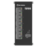 TSF010 Industrial 5-Port 100MBit Unmanaged Ethernet Switch (5x RJ45 Ports), Hutschiene