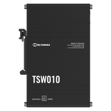 TSW010 Industrial 5-Port 100MBit Unmanaged Ethernet Switch (5x RJ45 Ports), Hutschiene