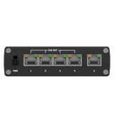 TSW100 Industrial 5-Port Gigabit Unmanaged PoE+ Ethernet Switch (5x RJ45 Ports)