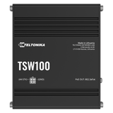 TSW100 Industrial 5-Port Gigabit Unmanaged PoE+ Ethernet Switch (5x RJ45 Ports)