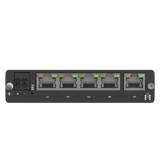 TSW114 Industrial 5-Port Gigabit Unmanaged Ethernet Switch (5x RJ45 Ports), Hutschiene
