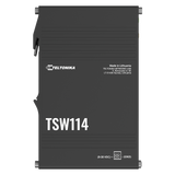 TSW114 Industrial 5-Port Gigabit Unmanaged Ethernet Switch (5x RJ45 Ports), Hutschiene