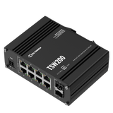 TSW200 10-Port Gigabit Unmanaged PoE+ Ethernet Switch (8x RJ45 Ports, 2x SFP)