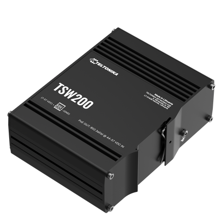 TSW200 10-Port Gigabit Unmanaged PoE+ Ethernet Switch (8x RJ45 Ports, 2x SFP)