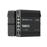 TSW212 10-Port Gigabit Managed L2 Ethernet Switch (8x RJ45 Ports, 2x SFP)