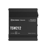 TSW212 10-Port Gigabit Managed L2 Ethernet Switch (8x RJ45 Ports, 2x SFP)