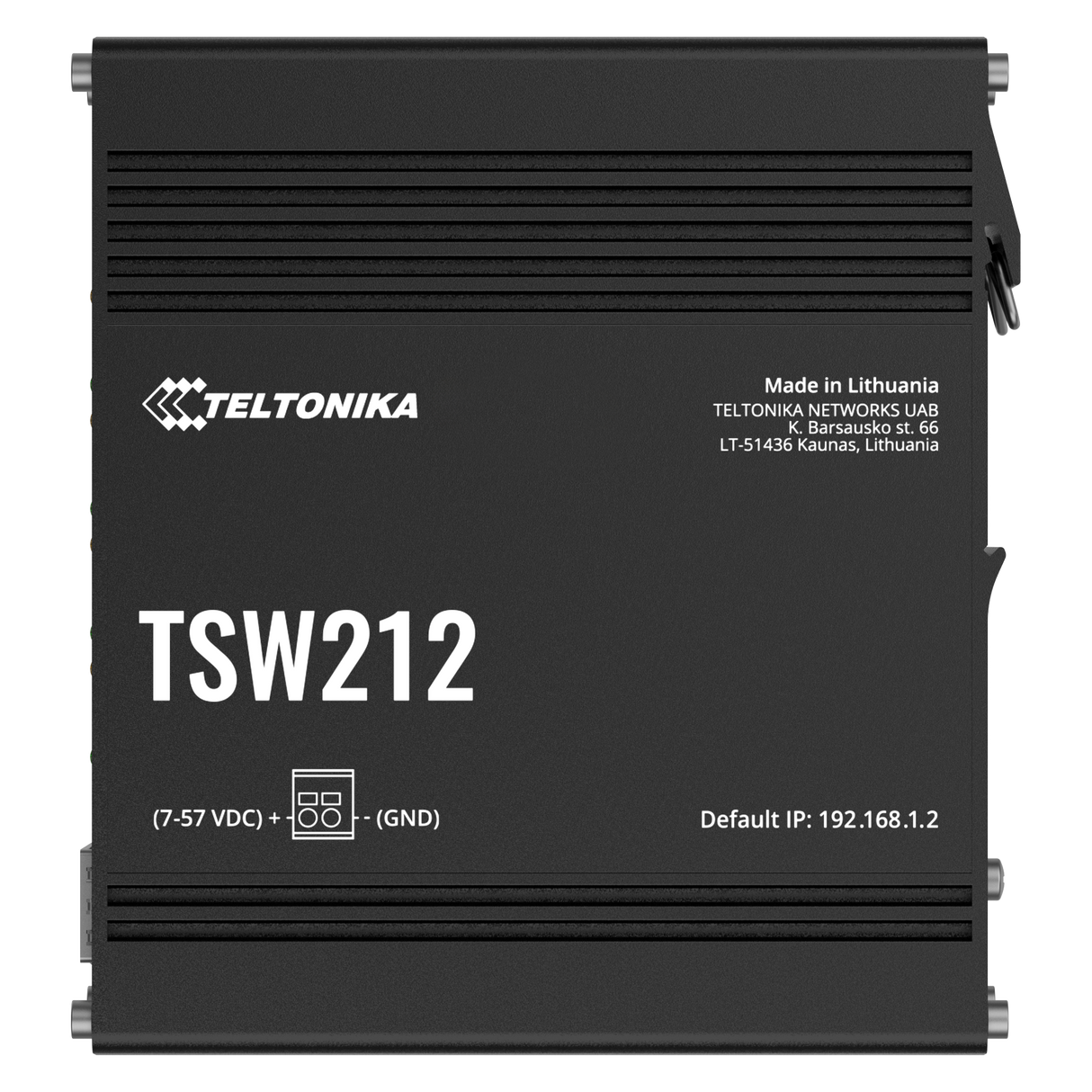 TSW212 10-Port Gigabit Managed L2 Ethernet Switch (8x RJ45 Ports, 2x SFP)