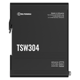TSW304 Industrial 4-Port Gigabit Unmanaged Ethernet Switch (4x RJ45 Ports,10/100/1000 Mbps)
