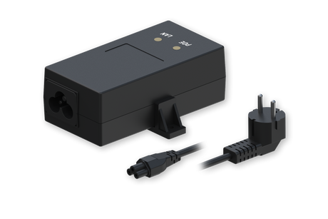 Single Port 10/100 Mbps Passiv PoE Injector, 19W
