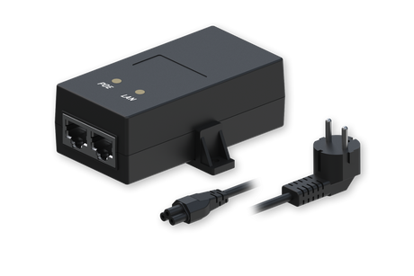 Single Port 10/100 Mbps Passiv PoE Injector, 19W