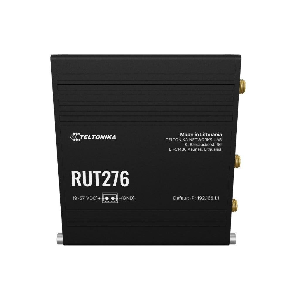 RUT276 Industrial Dual-SIM 5G RedCap Router mit 2x 10/100MBit, WLAN & RS232/485
