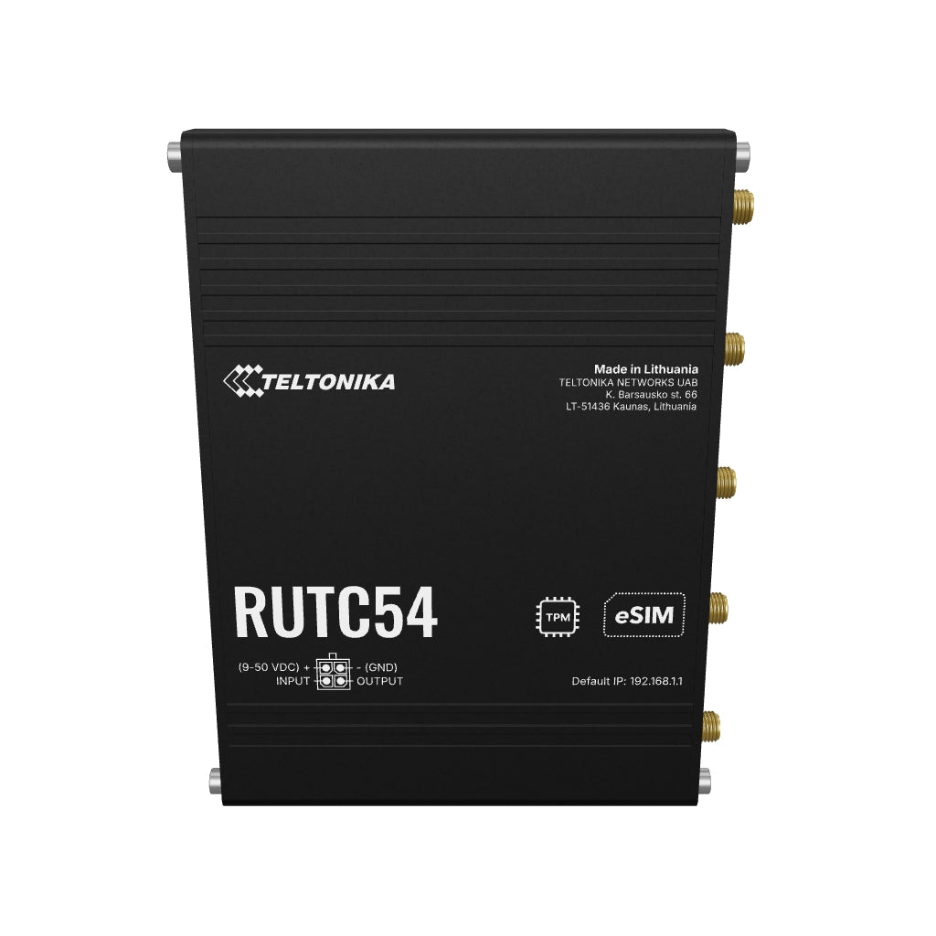 RUTC54 Industrial 5G Router mit 5x GbE und WiFi 6