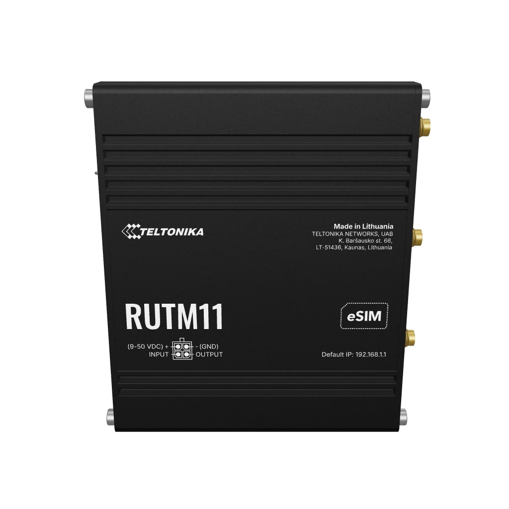 RUTM11 Industrial 4G/LTE Router mit 4x GbE & WLAN